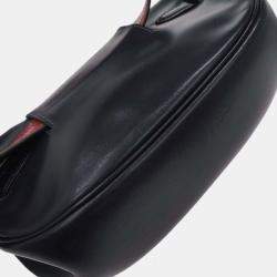 Pre Owned Hermes Navy Box Calf Kelly Moove Bum Bag