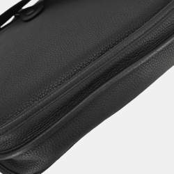 مملوكة مسبقًا Hermes Black Taurillon Clemence Evelyne 3 29 PM Shoulder Bag