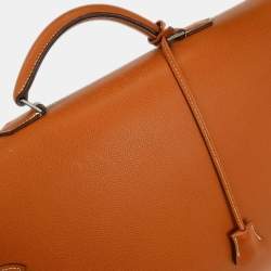 مملوكة مسبقًا هيرمس ذهبي إبصوم كيلي ديبيش 38 حقيبة أعمال