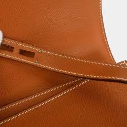 مملوكة مسبقًا هيرمس ذهبي إبصوم كيلي ديبيش 38 حقيبة أعمال