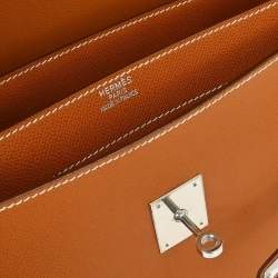 مملوكة مسبقًا هيرمس ذهبي إبصوم كيلي ديبيش 38 حقيبة أعمال