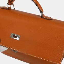 مملوكة مسبقًا هيرمس ذهبي إبصوم كيلي ديبيش 38 حقيبة أعمال