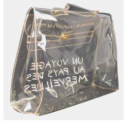Pre Owned Hermes Vinyl Kelly Beach Handbag Souvenir De L'Exposition 1997
