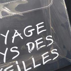 Pre Owned Hermes Vinyl Kelly Beach Handbag Souvenir De L'Exposition 1997