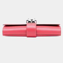 Pre Owned حقيبة كلتش هيرمس ميدور تاديلكت زهري 23