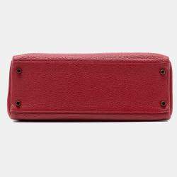 مملوكة مسبقًا حقيبة هيرمس كلي الثاني ر وج غرينات توغو 32 العودة