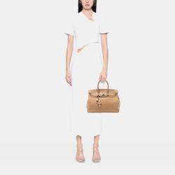 Pre Owned Hermes Chai Togo Birkin Retourne 35