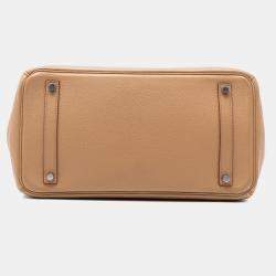 Pre Owned Hermes Chai Togo Birkin Retourne 35