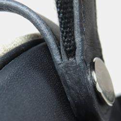 مملوكة مسبقًا Hermes Sleek Backpack Canvas And Calfskin Leather