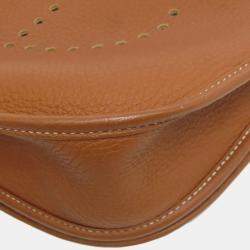 مملوكة مسبقًا Hermes Evelyne 3 Pm Shoulder Bag In Taurillon