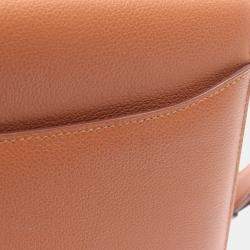 Pre Owned حقيبة هيرميس ساك 2002 كتف جلد إيفركولور بني