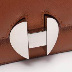 Pre Owned حقيبة هيرميس ساك 2002 كتف جلد إيفركولور بني