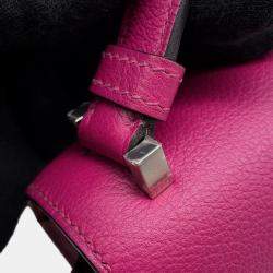 Pre Owned حقيبة هيرمس كتف 2002-20 بنفسجي وردي جلد إيفركالر