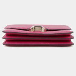 Pre Owned حقيبة هيرمس كتف 2002-20 بنفسجي وردي جلد إيفركالر