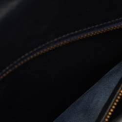 مملوكة مسبقًا حقيبة هيرمس كيلي سيلر إكسسوار ذهبي تمساح بروسوس مارين زرقاء 32