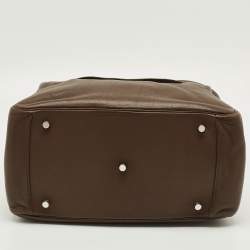 مملوكة مسبقًا حقيبة هيرمس ليندي مطلية بلاديوم جلد سويفت وردية 34