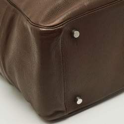 مملوكة مسبقًا حقيبة هيرمس ليندي مطلية بلاديوم جلد سويفت وردية 34