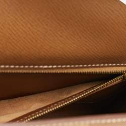 مملوكة مسبقًا Hermes Kelly Sellier 28 Gold Epsom Leather Gold Finish Top Handle Bag