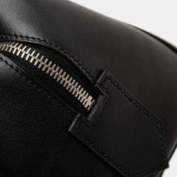 Pre Owned هيرمس بلاك تويلي كافور محفظة