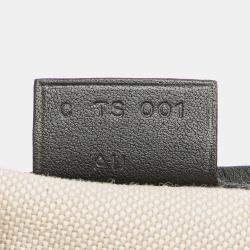 Pre Owned هيرمس بلاك تويلي كافور محفظة