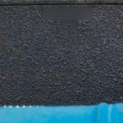 مملوكة مسبقًا Hermes Herbag Zip 31 Bleu Zanzibar/Bleu Indigo Toile and Vache Hunter Top Handle Bag