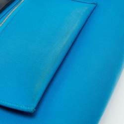 مملوكة مسبقًا Hermes Herbag Zip 31 Bleu Zanzibar/Bleu Indigo Toile and Vache Hunter Top Handle Bag