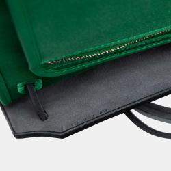 مملوكة مسبقًا حقيبة هيرمس هيرباج زيپ 31 توال أزرق أخضر