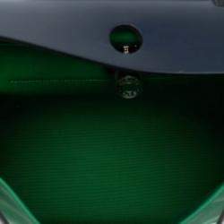 مملوكة مسبقًا حقيبة هيرمس هيرباج زيپ 31 توال أزرق أخضر