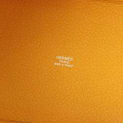 مملوكة مسبقًا Hermes Picotin Lock 18 Soleil Taurillon Clemence Leather Shoulder Bag