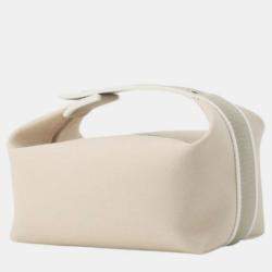 Pre Owned Hermes Brown Small Toile Bride A Brac Case