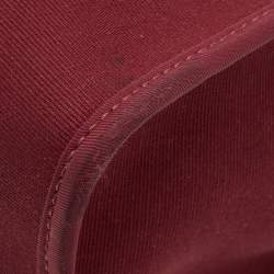 مملوكة مسبقًا حقيبة هيرمس هيرباغ زيب 31 كانفاس إتش/إبيين وجلد أحمر 