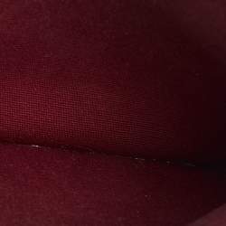 مملوكة مسبقًا حقيبة هيرمس هيرباغ زيب 31 كانفاس إتش/إبيين وجلد أحمر 