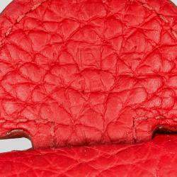 Pre Owned حقيبة هيرمس إيفلين الثالث كليمنس حمراء 29