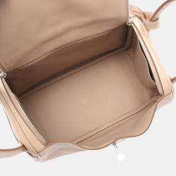 مملوكة مسبقًا Hermes Lindy 26 Argile Swift Leather Shoulder Bag