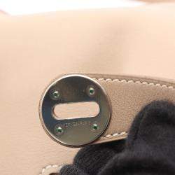 مملوكة مسبقًا Hermes Lindy 26 Argile Swift Leather Shoulder Bag