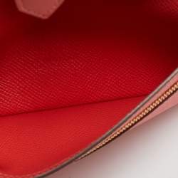 Pre Owned محفظة هيرمس بيرن غاست جلد إبسوم موستارد