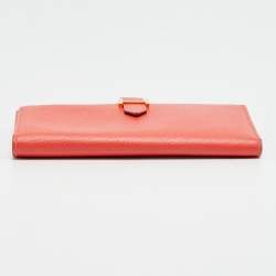 Pre Owned محفظة هيرمس بيرن غاست جلد إبسوم موستارد