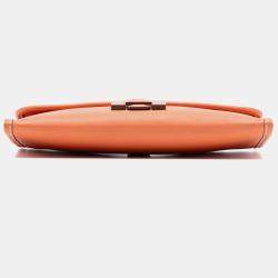 Pre Owned حقيبة ديو جيغ هيرمس سويفت برتقالي