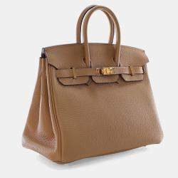 Pre Owned Hermes Biscuit Togo Birkin 25