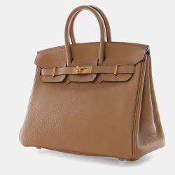 Pre Owned Hermes Biscuit Togo Birkin 25