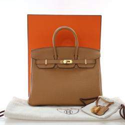 Pre Owned Hermes Biscuit Togo Birkin 25