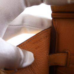 مملوكة مسبقًا Hermes Naturel-Sabel Ostrich Birkin 30