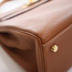 مملوكة مسبقًا Hermes Vintage Gold Togo Kelly 32