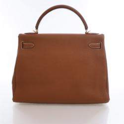 مملوكة مسبقًا Hermes Vintage Gold Togo Kelly 32