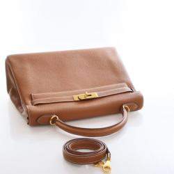 مملوكة مسبقًا Hermes Vintage Gold Togo Kelly 32