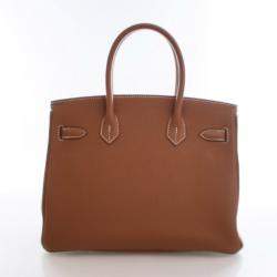 مملوكة مسبقًا حقيبة هيرمس بيركين 30 تورو ذهبي