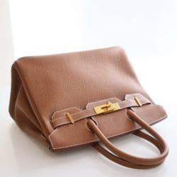 مملوكة مسبقًا حقيبة هيرمس بيركين 30 تورو ذهبي