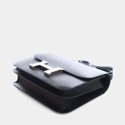 مملوكة مسبقًا حقيبة هيرمس كونستانس 24 إيبسوم نوار