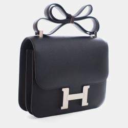 مملوكة مسبقًا حقيبة هيرمس كونستانس 24 إيبسوم نوار