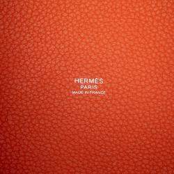 مملوكة مسبقًا حقيبة هيرمس بيكوتين لوك كليمنس برتقالي 18